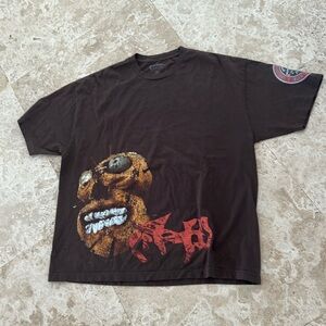 Travis Scott tour brown t-shirt.Size XL. New!